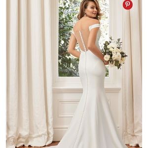 Sophia Tolli - “Simone” size 10 gown. No alterations. Never worn.